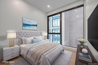 Bedroom featuring wood finished floors