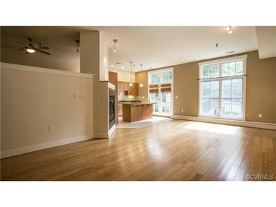 The windows and doors allow for natural light to f