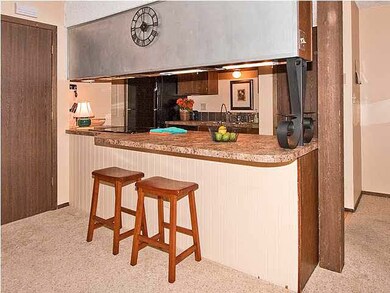 Pull up a stool for more seating at the updated so