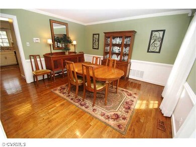 Dining Room - Front formal dining room with hardwo