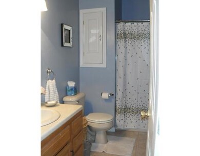 Bathroom. pullman style bath on second floor  with