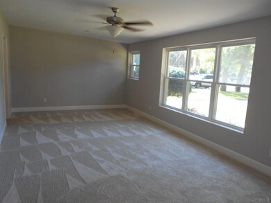 Notice the newer Vinyl Windows