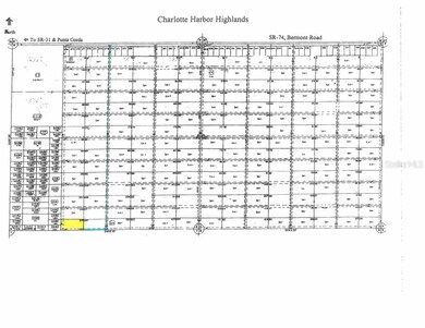 This is a 2 sq. mile plat of Charlotte Harbor High