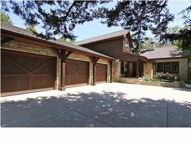 Large well-designed three car attached garage