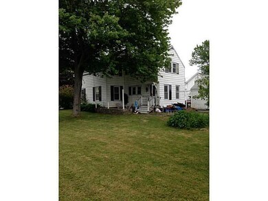 Exterior Back. Lot is .25 acres and...