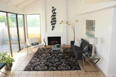 Spacious and airy living room with direct patio ac