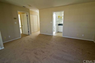 Master bedroom with lots of closet space