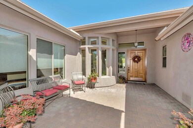 Keesha entry courtyard