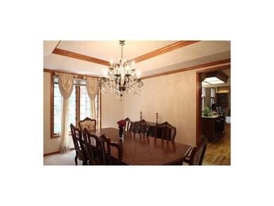 Formal Dining Room. The large formal dining room w