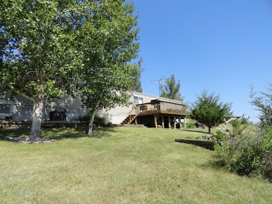 Back view of home