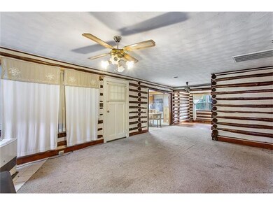 Family Room looking into Dining Room and Kitchen