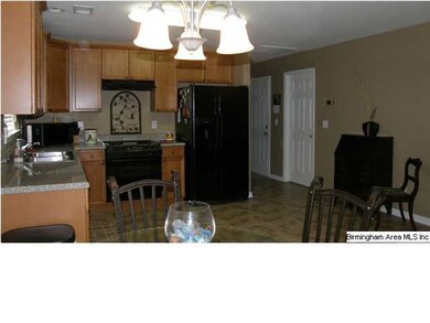 Kitchen is spacious