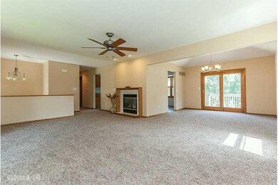 Living Room. Reverse Living Room View