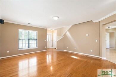 Living room is large enough to accommodate oversiz