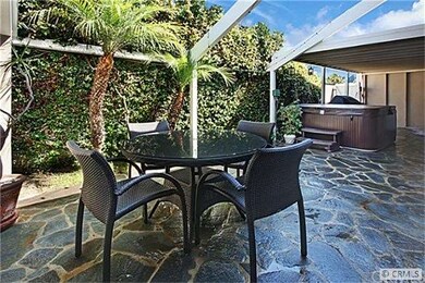 Private patio.