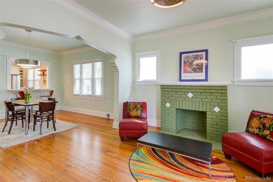 Original arched open floorplan.