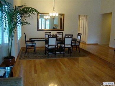Dining area from living room.