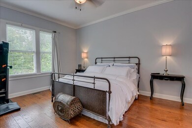 large owner's bedroom on main floor