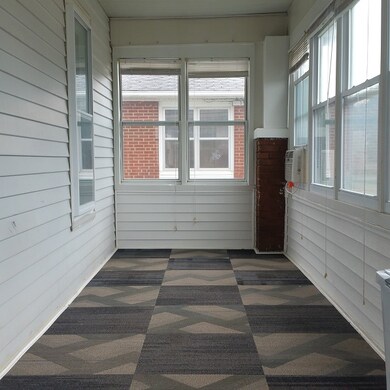 Window air unit for comfort.  Carpeted.  Bright an