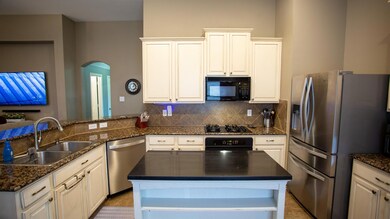 Kitchen with island