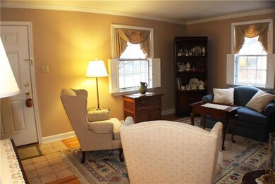 Cape Cod entrance to the Living room.