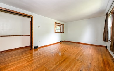 Living room showing hallway