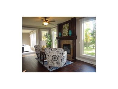 Warm up by the fire in the hearth room.