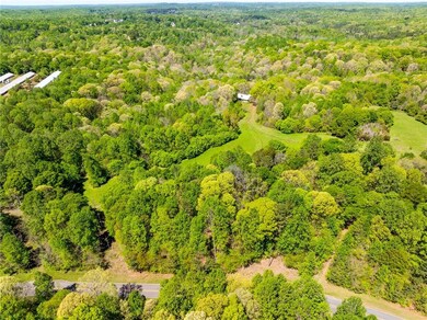 Drone / aerial view featuring a view of trees