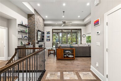 Foyer Looking toward Lake Keowee