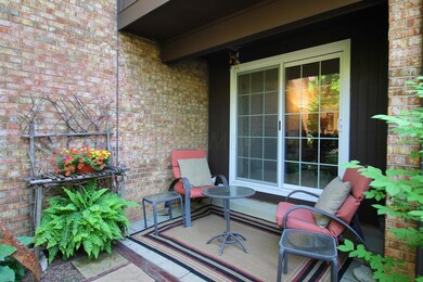 Sliding door to the Living Room