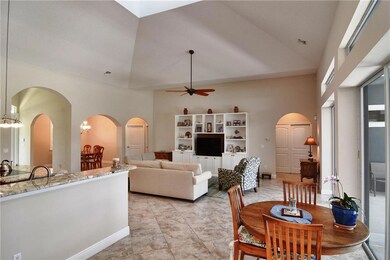 Great room to pool
