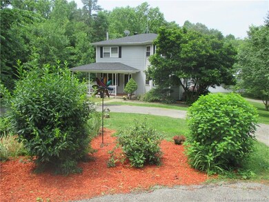Gorgeous landscaping and circle driveway
