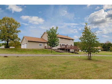 View of back of home