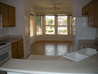 Kitchen to breakfast nook, new paint