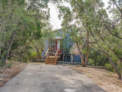 View of front of property with driveway