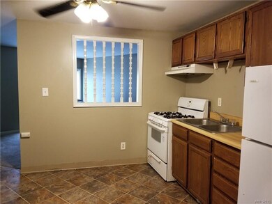 Kitchen Looking into Living Room