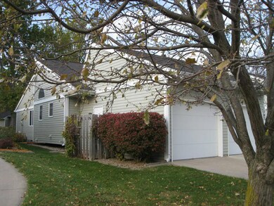 West side of home