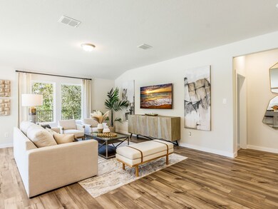 Photo is not of the actual home, but is an inspirational photo of builder’s model home and may depict options, furnishings, and/or decorator features that are not included