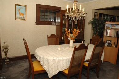 The formal dining area.