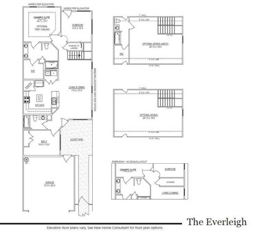 Everleigh Black Lines
