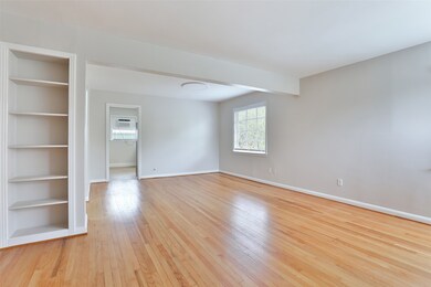 Living and dining areas