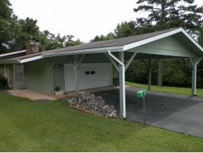 Side entrance approach