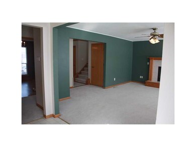 Great Room. Open floor plan view foyer.