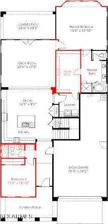 VER 526 Floor plan