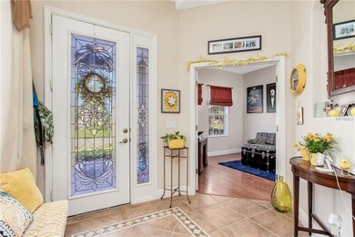 Foyer Is Very Welcoming, Upgraded Tile Design, Off
