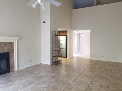 2 story LR ceiling. photos taken in 2020 when empt