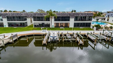Boat Dock view to building