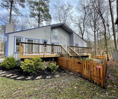 Entertain on the spacious deck - sliding doors fro
