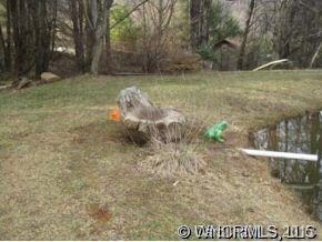 Rock Recliner at Pond
