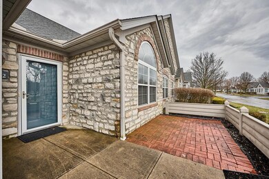 Cobblestone patio